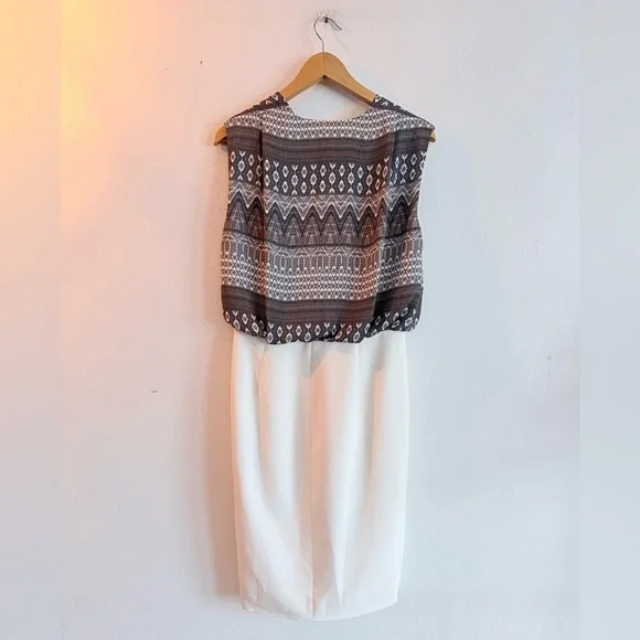 L’AGENCE Patterned Top Pencil Skirt Dress - Picture 2 of 5